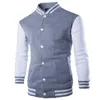 Herrenjacken Männer/Jungen Baseballjacke Männer 2024 Modedesign Weinrot Herren Slim Fit College Varsity Marke Stilvolle Veste Homme