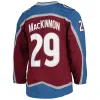 Maglie da hockey PERSONALIZZATE Nathan Mackinnon 29 Mikko Rantanen 96 Gabriel Landeskog 92 Cale Makar 8 Jesrey Borgogna Bianco Colore blu scuro con Coppa 2022