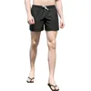 Herren-Shorts, Strand, lässig, locker, Surfhose, einfarbig, dreiviertel Sport, kurz, atmungsaktiv, schnell trocknend