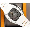 Superclone Automatic Watch for Men Mens Watch Superclone AAAA Mechanical Watch Designer Richa Miles Wristwatches RM1103 Chronograph NTPT Carbon Fiber Case HI 4NFG