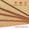 1020pcs A4 Kraft Paper File Folder Document Office Bag Organizer Storage Holder School Stationery Supplies 240102