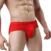 Underpants Men Elastic Boxer High Men's Breathable Quick Dry No Constraint Pouch Soft Thin U Covex Male Briefs