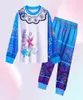 Girl Encanto Pajamas Children Blue Pink Mirabel Print Long Sleeve Tops and Pants 2 Pcs Outfit KidsCasual Sleepwear Clothing Set G27821594