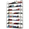 Somerset Home 8Tier Shoe Rack Organizador de armazenamento de 48 pares para cabide de sapatos 240102