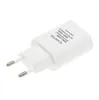 Ny EU -plug -USB -laddare 2A Europe Universal Mobiltelefonladdare USB Adapter Väggladdare för iPhone 5 6 7 6S plus Charge 50pcslo1107633