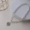 Clé en argent 45cm 50cm 60cm colliers pour femmes fille maman ensemble tendance Bracelet collier chaînes extender amour bijoux de créateur femmes couple cadeaux fille fête de mariage