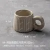 Tasses M- Tasses en céramique japonaises verticales Café personnalisé Bureau créatif Boire