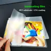 100pcsset laminasyon filmi 3 5 6 7 8 10 A3 A4 PO Koruyucu Şeffaf Su Geçirmez Makine Özel 240102