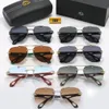 Tasarımcı Güneş Gözlüğü Kadınlar Erkekler Güneş Gözlüğü Moda Klasik Sunglass Polarize Pilot Pilot Büyük Boy Çerçeve Kadın Güneş Gözlüğü UV400 Gözlük PC Polaroid Gözlükler 24