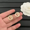 Nieuwe diamanten oorbellen ontwerper oorbel voor vrouw mode oorbellen cadeau sieraden