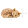 Garden Decorations Pet Memorial Stone Ornament Tribute Statue Animal Statut