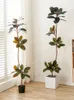 Kwiaty dekoracyjne bioniczny podłoga rośliny salon dekoracja w pomieszczeniach dużych ozdób fałszywe drzewa