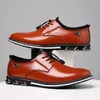 Mannen Kleding Schoenen voor Mannen Lace Up Oxfords Zwart Lederen Zakelijke Schoenen Comfortabele Luxe Mannen Schoenen Plus Size Schoeisel 240102