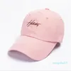 Top kapaklar moda düz katı at kuyruğu beyzbol kapağı dağınık çörekler şapka kamyoncu midilli başlıklar unisex visor kapak şapka örgü yaz açık snapbacks