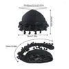 Berets Head Scarf For Men Wrap Twist Tail Cotton Hat Colored Tub-lined Pullover Double Protective Hair Braid