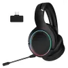 Pro 2.4G Wireless BT 5.1 Headphones 7.1 Stereo Microphone Gaming Headset For PC/Laptop/Mobile/PS4/5/Switch/XBOX