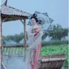 Paraplu's Aangepaste achthoekige immateriële culturele erfenis Handwerk Tung Olie Papier Paraplu Hanfu Pography Bruiloft Dans Decoratie Regen