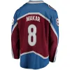 Maglie da hockey PERSONALIZZATE Nathan Mackinnon 29 Mikko Rantanen 96 Gabriel Landeskog 92 Cale Makar 8 Jesrey Borgogna Bianco Colore blu scuro con Coppa 2022