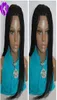 Stock box braid wig Synthetic lace front wig 1B black micro braid wig with baby hair for women heat resistant fiber glueless1703082