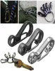 미니 Paracord S Keychain Carabiner Clipsf Spring Backpack Clasps Lock Hook Aloutoor EDC 캠핑 전술 생존 기어 8741494