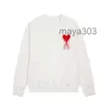 Designer Mens Embroidery Hoodie High Street Hoody Women Sweatshirts Red Heart Long Sleeve Couples Paris Crew Neck Fashion New X7quDTUZ88K8