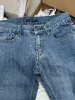 Pantalon évasé en Denim Vintage américain pour Femme, jean bleu taille basse, rétro Y2k, Streetwear décontracté en coton, printemps décontracté