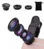 Fish Eye Lens Wide Angle Macro Fisheye Lens Zoom For iphone 7 8 plus XS MAX X Mobile Phone Camera Lens Kit ojo de pez para movil4436495