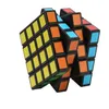 Rökkvarn Creative Rubiks kub med fyra lager zinklegering färg rökning set grossist 58mm - 58mm fdcha