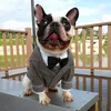 Abbigliamento per cani WANGUPET Abito a sacco Cappotto di lana e gilet Abbigliamento Abiti per feste di matrimonio per cani di piccola taglia Costume per animali domestici