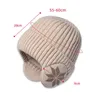 Береты для мужчин и женщин зимние теплые вязаные шапки для взрослых плюшевые ушанки однотонные шапочки женские шерстяные шапки для защиты ушей уличная утолщенная шапка