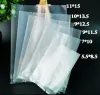 400 pcs/lot Cellophane gommage Cookie clair sac de bonbons/pour cadeau boulangerie Macaron emballage en plastique emballage/noël 4 tailles LL