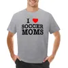 Мужские поло I Love Soccer Moms - подарок для влюбленных, футболка большого размера для мужчин