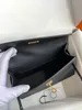 10A Pochette da donna fatte a mano di alta qualità Designer Epsom Leather 22CM Borsa di marca Pacchetto completo