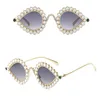 Mit Diamanten eingelegte silberne Sonnenbrille, Laufsteg-Bühne, Hip-Hop-Sternbrille für Herren- und Damenaccessoires