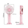 Electric Fans New USB Mini Strong Wind Handheld Fan USB Rechargeable Mini Desktop Air Cooler Outdoor Fan Cooling Travel Hand Fans for Outdoor YQ240104