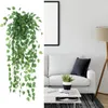 Dekorativa blommor 1 PC Konstgjorda växter Vines Grönska rotting Fake Hanging Plant Faux Vine For Wall Inomhus