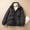 Femmes Down Jacke Hiver Coat Mething Designer Puffer Vestes décontractées Femmes Réflexion Femmes Cardigan à capuche