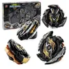 Beyblade Burst XD16830A Gyro Oyuncak Sınırlı Siyah Samurai Seti 4in1 Battle Top Launcher 240104