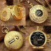 Creative Silver Hand Crank Music Quartz Pocket Watch Fashion Swan Lake Musical Movement Fob Chain Year Gift for Men Women 240103