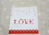 Nouveau 400 pcs/lot petits accessoires cellophane faveur mini sacs, emballage cadeau de fête auto-scellant, amour de la Saint-Valentin 10x10 + 3 cm enveloppe LL