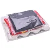 Sacs d'emballage transparents à fermeture éclair, 50 pièces/lot, sacs refermables en plastique Poly pour vêtements et marchandises, sacs à fermeture éclair pour vêtements de bateau, chemise Linfn