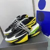 New men women bullet shoes fashion trend super thick and high sole black and white color matching top designer brand sneakers for mens or womens increase shoes