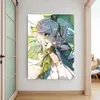 HD Genshin Impact Украшение дома Kaedehara Kazuha Холст Wall Art Cyno Живопись Изображения Тигнари Печатная модульная игра Плакат Подарки 240104