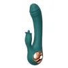 vibratore Magic Stick di seconda generazione Lingua calda leccata Doppio shock Masturbazione femminile Massaggiatore Prodotti sessuali per adulti 231129