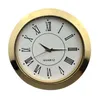 壁の時計2-1/8インチ（55 mm）金時計を挿入して読みやすいDIYセルフインスタレーションリビングルームテーブルオフィス