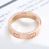 Luxurys Nail 18K Gold Ring Mens Rings Designer Fashion S925 Sterling Silver Engraved Letter Pattern Ring Ring Engagement Ring Jewelryサイズ5-11リング