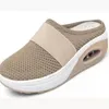 Women Summer Wedge UzzdSS 2024 Sandaler Vintage Anti-Slip Casual Female Platform Retro Shoes 240 47