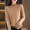 Frauen Pullover Kaschmir Pullover Weibliche Merino Wolle Winter Frauen Gestrickte Femme Pullover Top Warme 2024