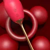 Vibrador doméstico fada rosa shaker feminino dispositivo de masturbação sexual g-ponto brinquedo sexual 231129
