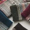 5 Pairs Mode Winter Mannen Sokken Vintage Kerst Sokken Dikke Warme Wollen Sokken Kleurrijke Sok Retro Fijn Patroon Socken 240122